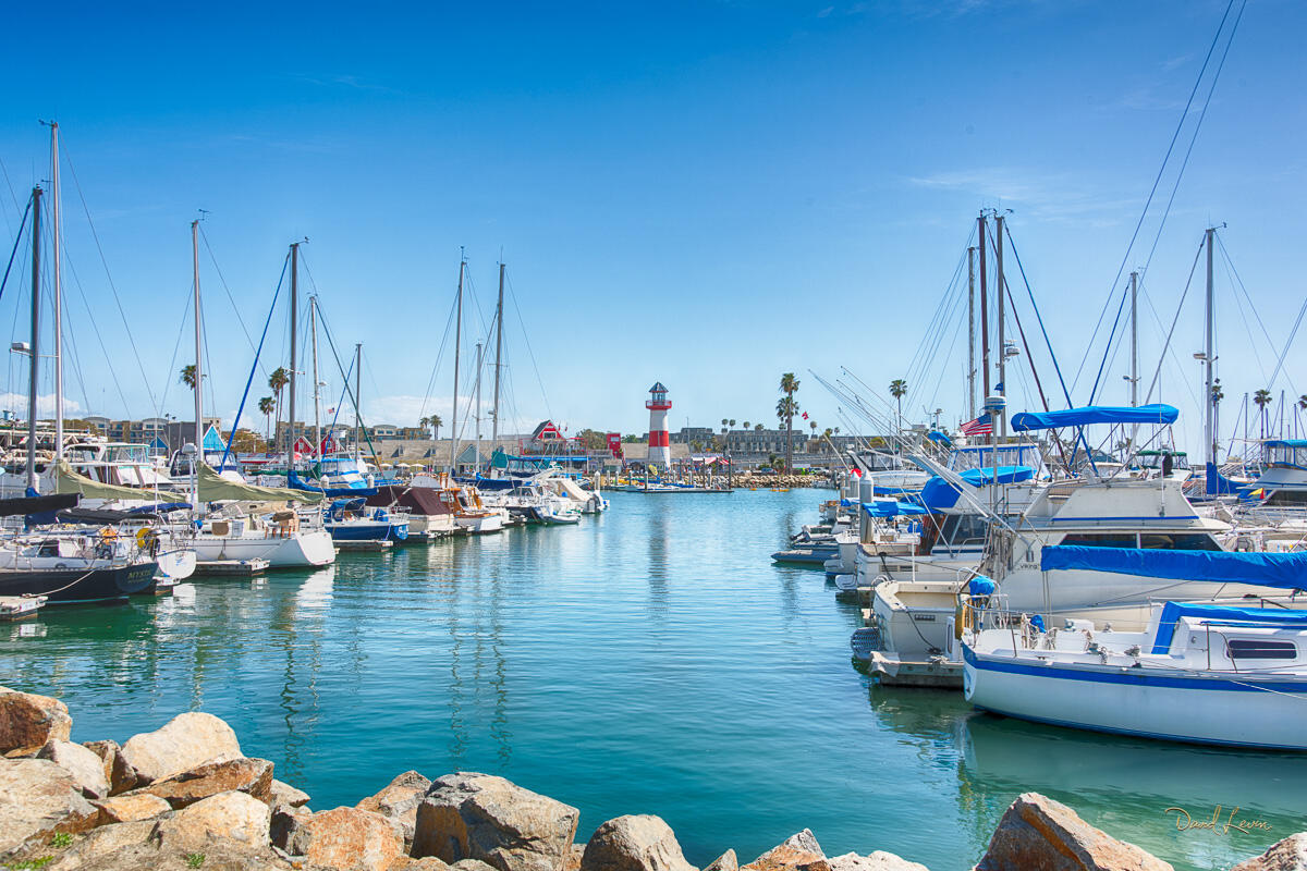 Oceanside Harbor in the Afternoon A peaceful afternoon view of Oceanside Harbor, with boats, coastal color, and easy seaside charm.